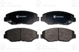 Комплект тормозных колодок (дисковый тормоз) CWORKS C11CR0027