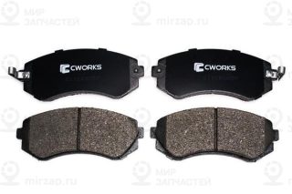 Комплект тормозных колодок (дисковый тормоз) CWORKS C11CR0057