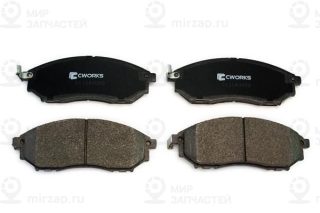 Комплект тормозных колодок (дисковый тормоз) CWORKS C11CR0058