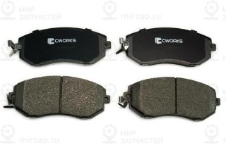 Комплект тормозных колодок (дисковый тормоз) CWORKS C11CR0078