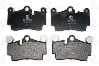 Комплект тормозных колодок (дисковый тормоз) CWORKS C11CR1012