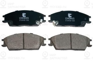 Комплект тормозных колодок (дисковый тормоз) CWORKS C11CR1027