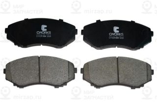 Комплект тормозных колодок (дисковый тормоз) CWORKS C11CR1064