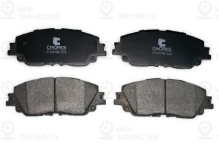 Комплект тормозных колодок (дисковый тормоз) CWORKS C11CR1098