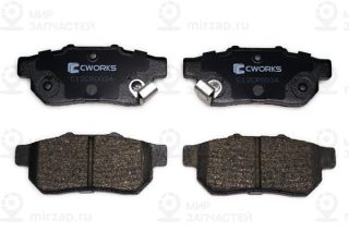 Комплект тормозных колодок (дисковый тормоз) CWORKS C12CR0034