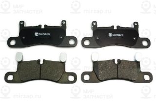 Комплект тормозных колодок (дисковый тормоз) CWORKS C12CR0086