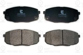 Комплект тормозных колодок (дисковый тормоз) CWORKS C12CR1010