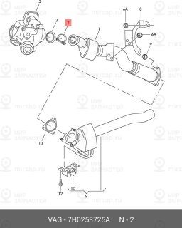 Запчасть VAG 7H0253725A