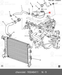 Запчасть DAEWOO 95048411