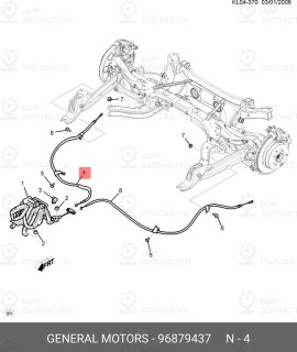 Запчасть DAEWOO 96879437