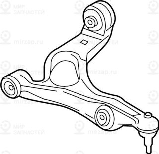Запчасть VAG 7P0407152E