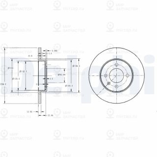 Запчасть DELPHI BG2454