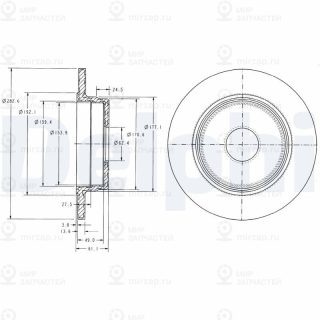 Запчасть DELPHI BG2510