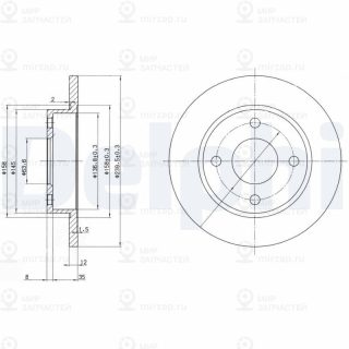 Запчасть DELPHI BG3055