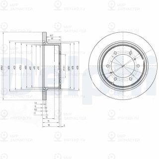 Запчасть DELPHI BG3105