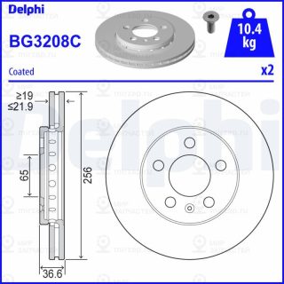 Запчасть DELPHI BG3208C