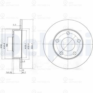 Запчасть DELPHI BG3381