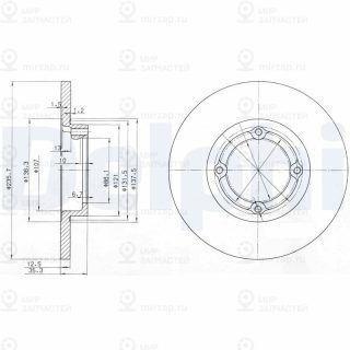 Запчасть DELPHI BG3551