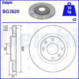 Запчасть DELPHI BG3620