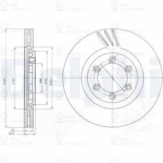 Запчасть DELPHI BG4112