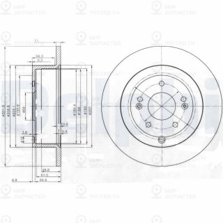Запчасть DELPHI BG4136
