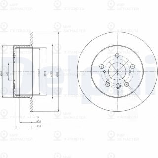Запчасть DELPHI BG4268