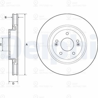 Запчасть DELPHI BG4683C