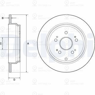 Запчасть DELPHI BG4694C
