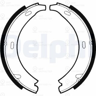 Комплект тормозных колодок стояночной системы DELPHI LS1371