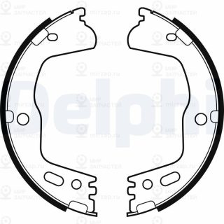 Комплект тормозных колодок стояночной системы DELPHI LS2155