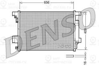 Конденсатор кондиционера DENSO DCN21001