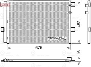 Конденсатор кондиционера DENSO DCN32065