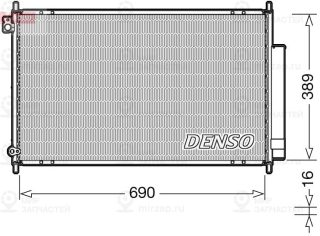 Конденсатор кондиционера DENSO DCN40016
