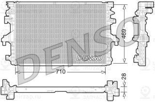 Радиатор охлаждения двигателя DENSO DRM32038