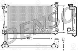 Радиатор охлаждения двигателя DENSO DRM50035