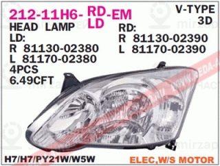 Запчасть DEPO 21211H6RLDEM