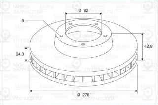 Запчасть VALEO 297709