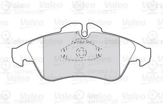 Колодки Торм. Пер Mb Sprinter VALEO 301044