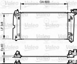 Запчасть VALEO 734711
