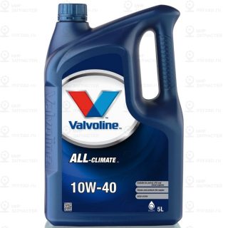 Масло Моторное Val All-Climate 10W-40 5Л Valvoline 872776