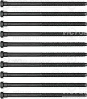 Комплект болтов головки цилиндра VICTOR REINZ 143238401