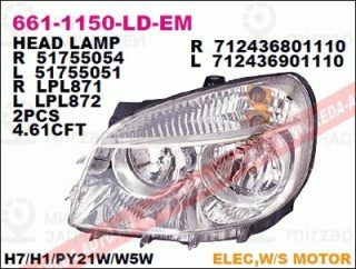 Запчасть DEPO 6611150RLDEM