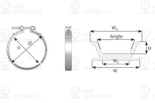 Запчасть DINEX 80921