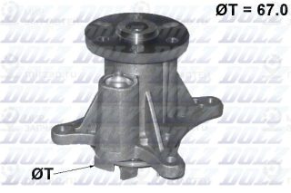 Насос водяной (охлаждение двигателя) DOLZ C140