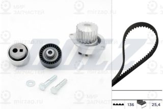 Насос водяной + комплект зубчатого ремня DOLZ KD010