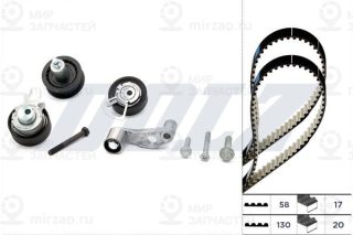 Комплект ремня ГРМ DOLZ SKD035
