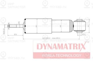 Запчасть DYNAMATRIX DSA344261