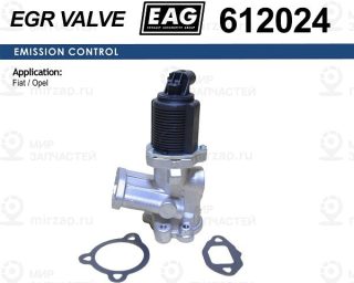 Клапан Egr Fiat Doblo/Panda , Opel Corsa/Tigra 1.3D Eag EAG 612024