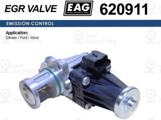 Клапан Egr Citroen C3/C4/C5/Berlingo/Jumppy, Ford Fiesta/Transit/C-Max Ii/Focus EAG 620911