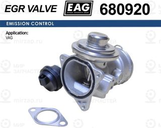 Клапан Egr Vag A4/A6/Passat/Transporter V 03- 1.9Tdi Eag EAG 680920